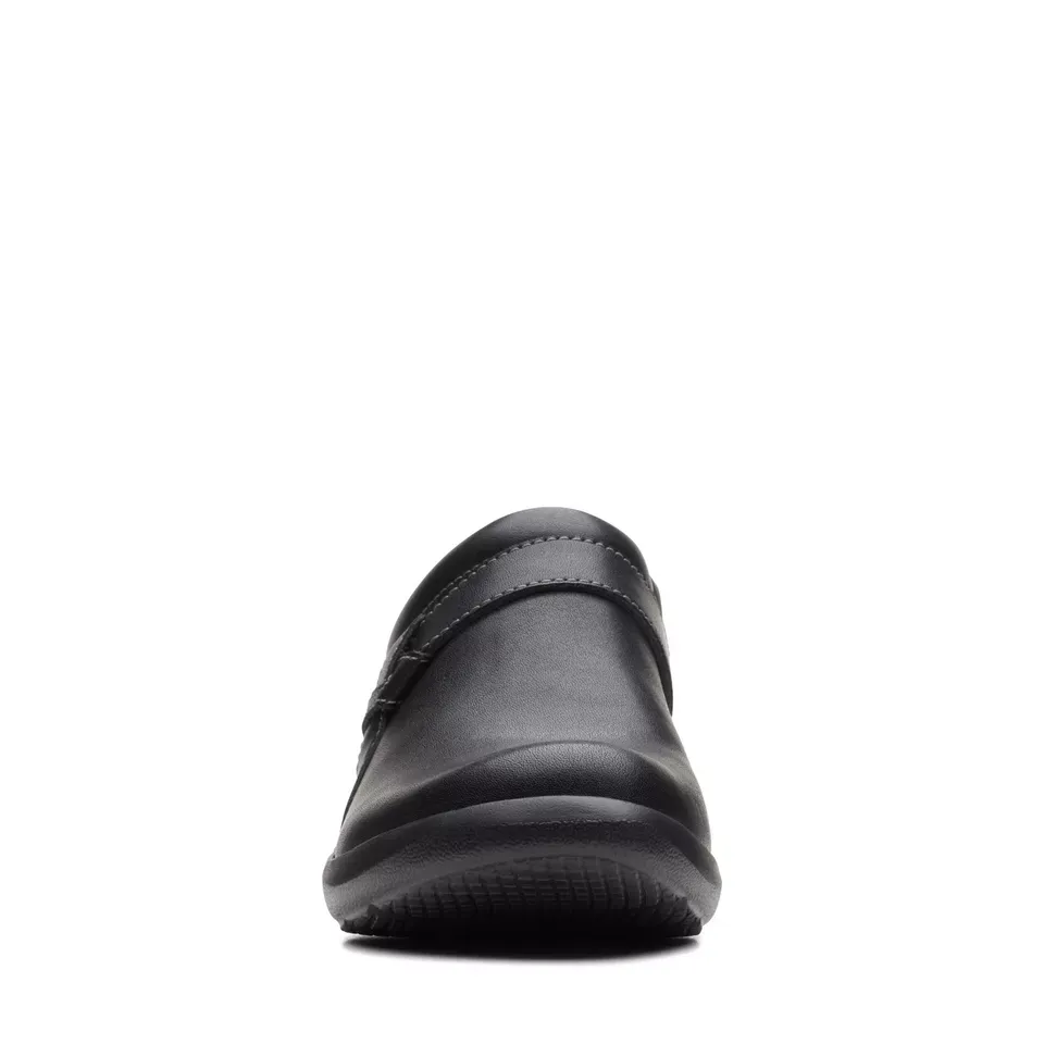 Clarks Women's Angie Mist Black Leather 26167638