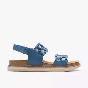 Clarks Women's Arwell Glide Blue Combi 26181409