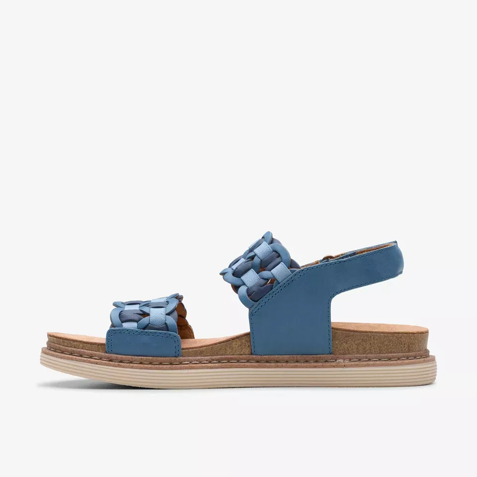 Clarks Women's Arwell Glide Blue Combi 26181409