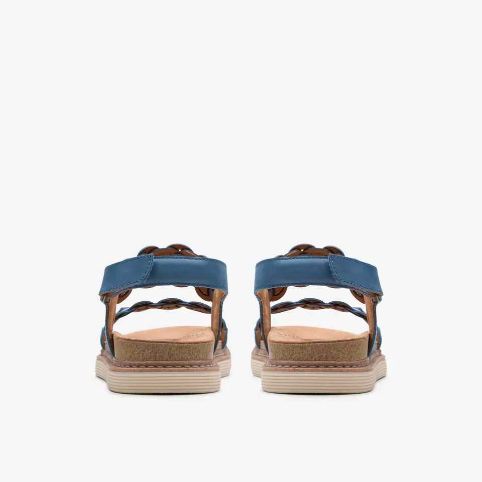 Clarks Women's Arwell Glide Blue Combi 26181409