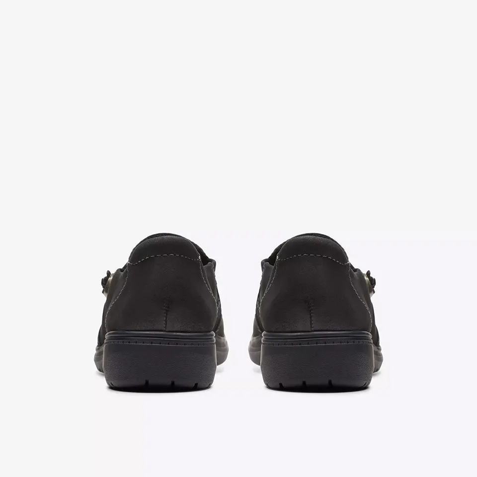 Clarks Women's Carleigh Pearl Black Nubuck 26175048