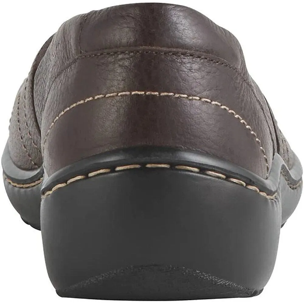 Clarks Women's Cora Meadow Dark Brown Leather 26167756