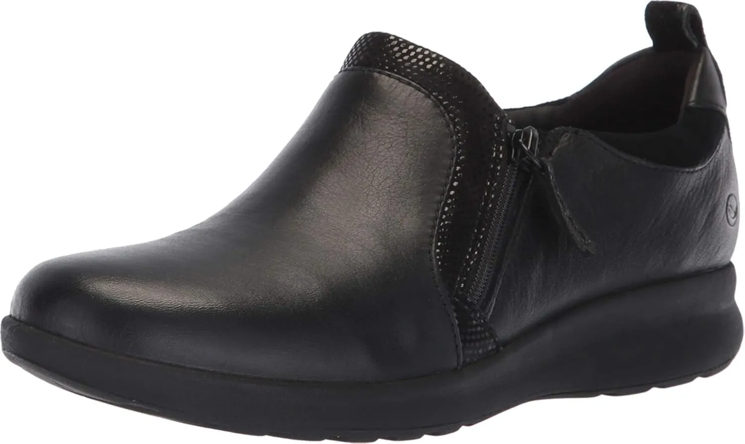 Clarks Women's Un Adorn Zip Loafer Flat