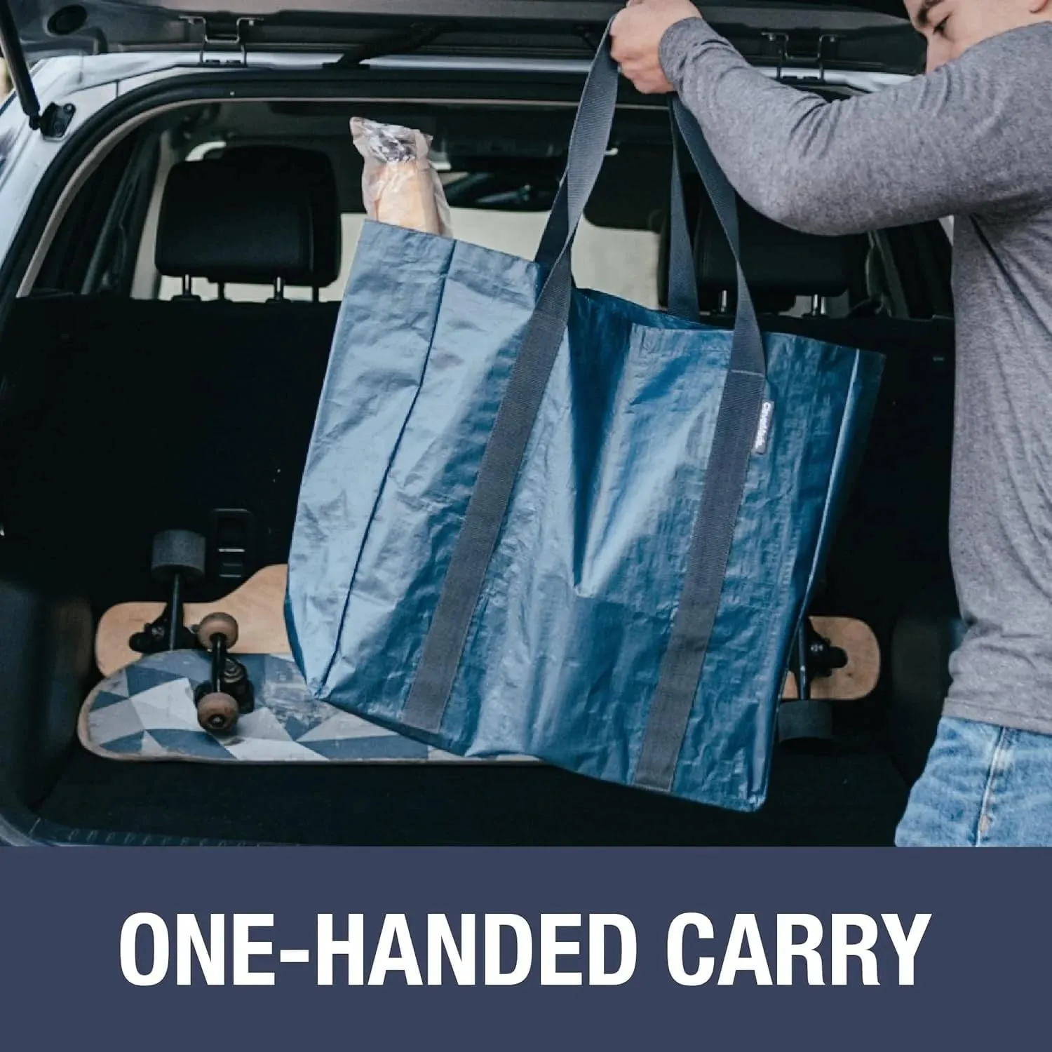 CleverMade Storage Bags and Totes - Soft-Sided, Durable Multi-Purpose Storage Solutions for Moving, Shopping, and Organizing