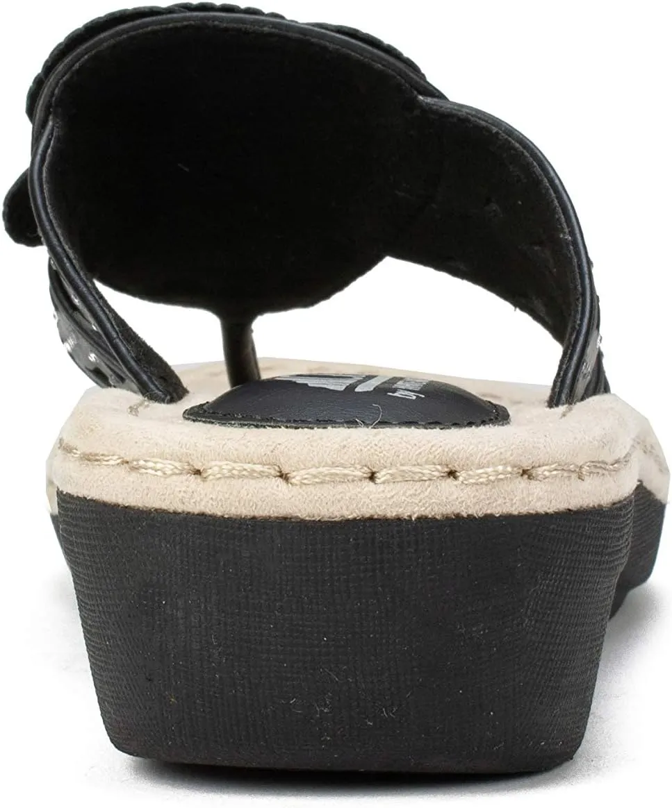 CLIFFS BY WHITE MOUNTAIN Women's Cynthia Wedge Sandal