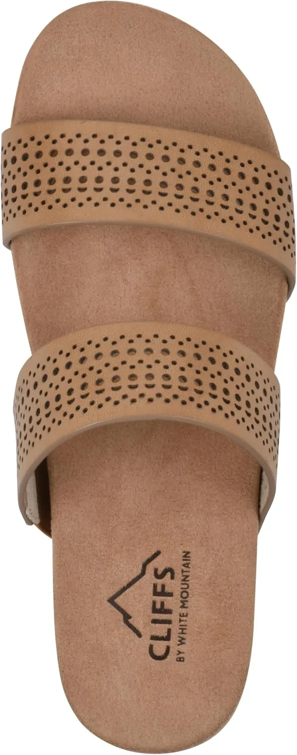 CLIFFS BY WHITE MOUNTAIN Women's Thrilled Slide Sandal