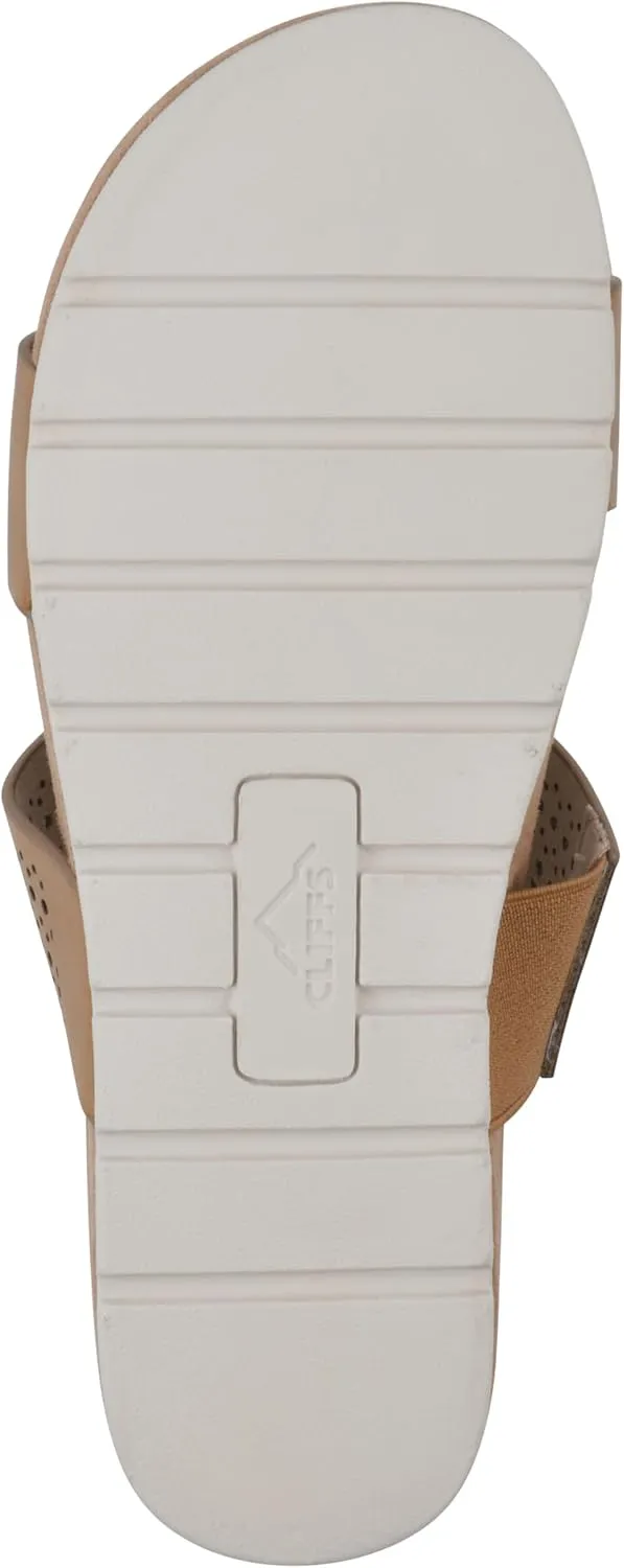 CLIFFS BY WHITE MOUNTAIN Women's Thrilled Slide Sandal