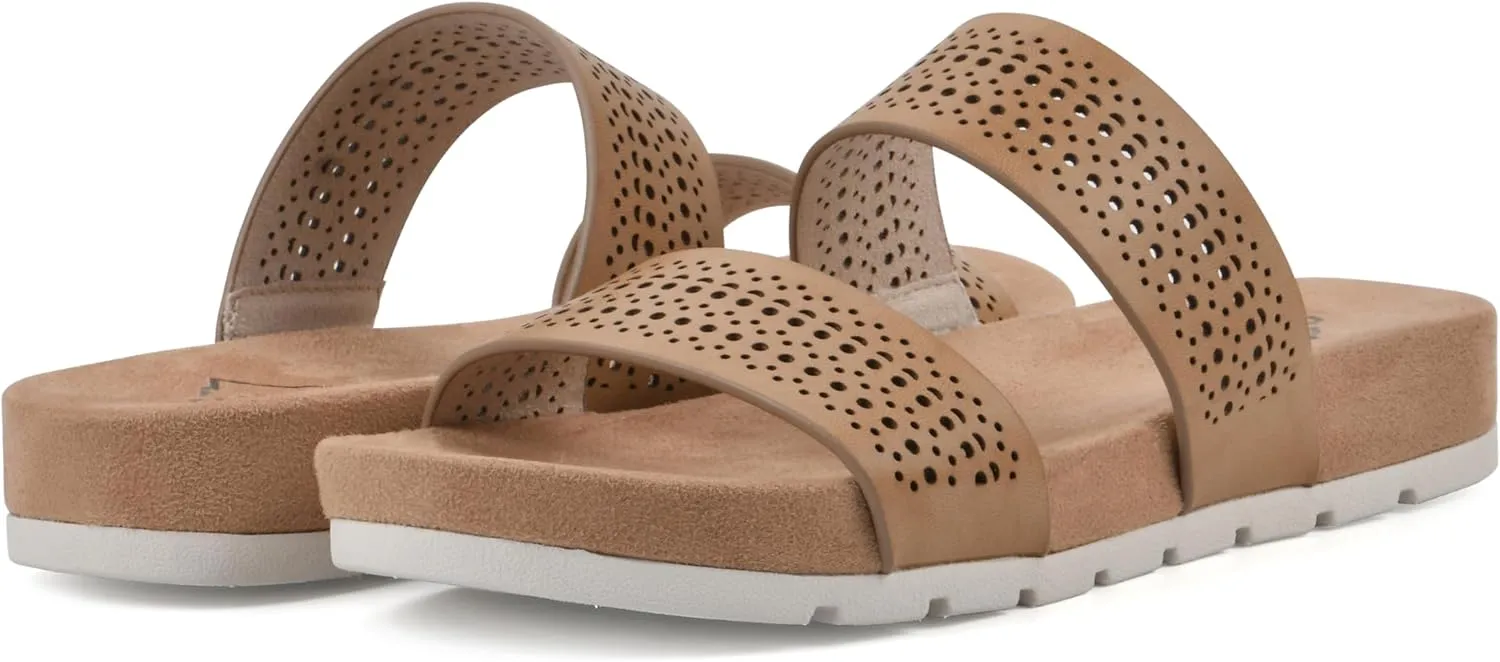 CLIFFS BY WHITE MOUNTAIN Women's Thrilled Slide Sandal