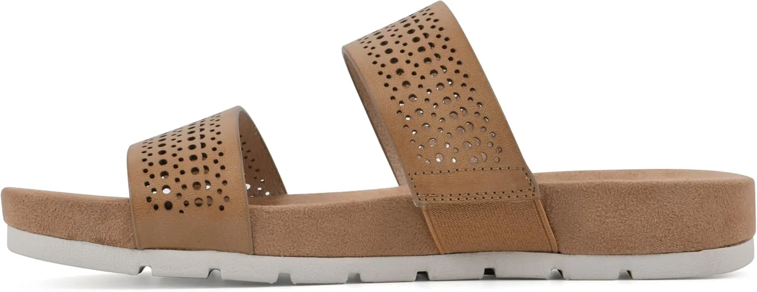 CLIFFS BY WHITE MOUNTAIN Women's Thrilled Slide Sandal