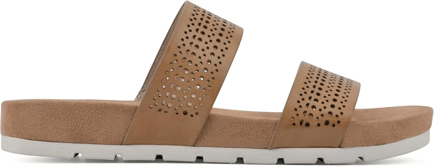 CLIFFS BY WHITE MOUNTAIN Women's Thrilled Slide Sandal