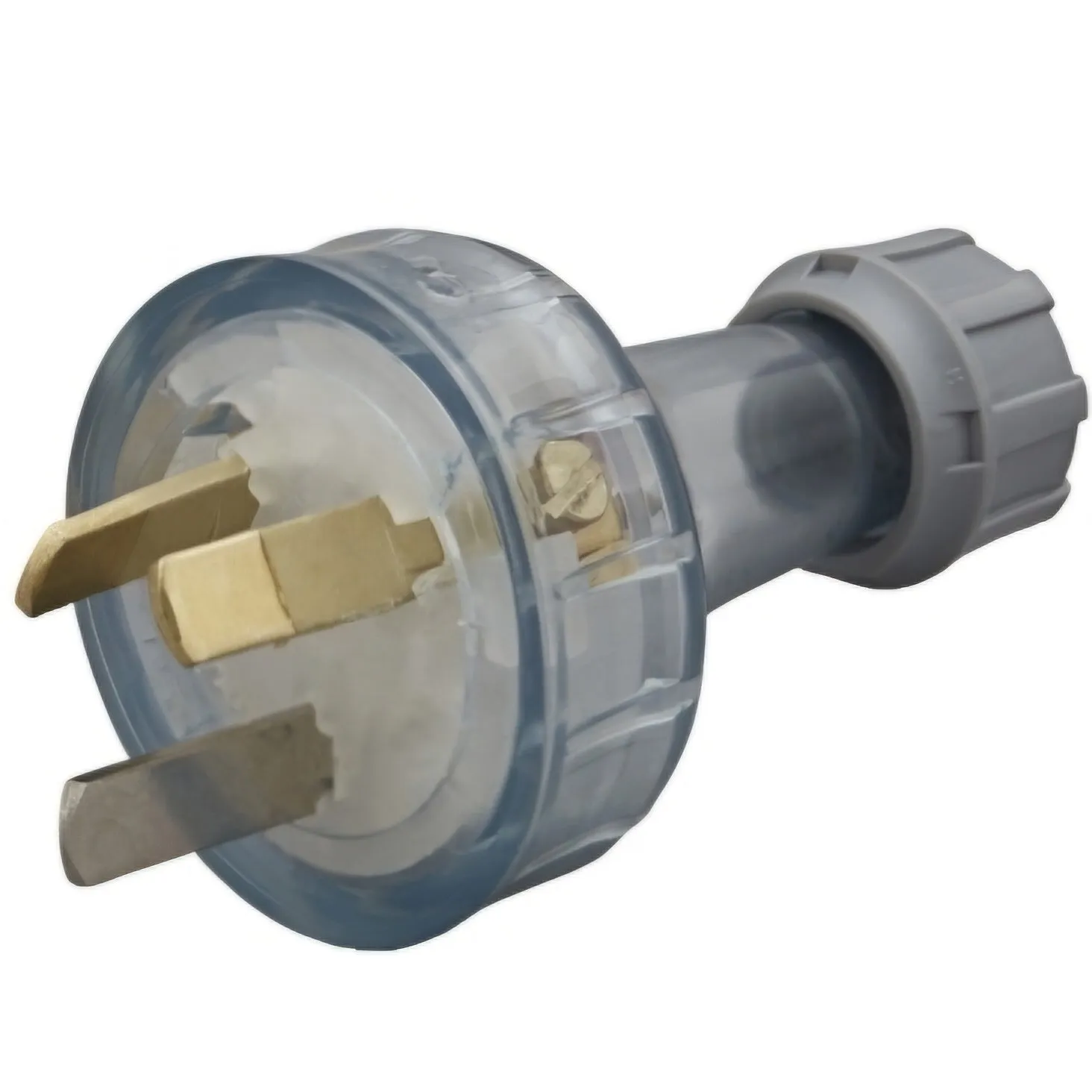 Clipsal 3 pin plug top 10 amp 240v male
