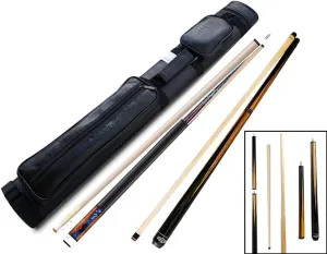Combo Deal ! Champion Constellation Pool cue and Nemesis Jump and Break cue, Pro Taper,2X2 Cue Case, Two Champion Gloves