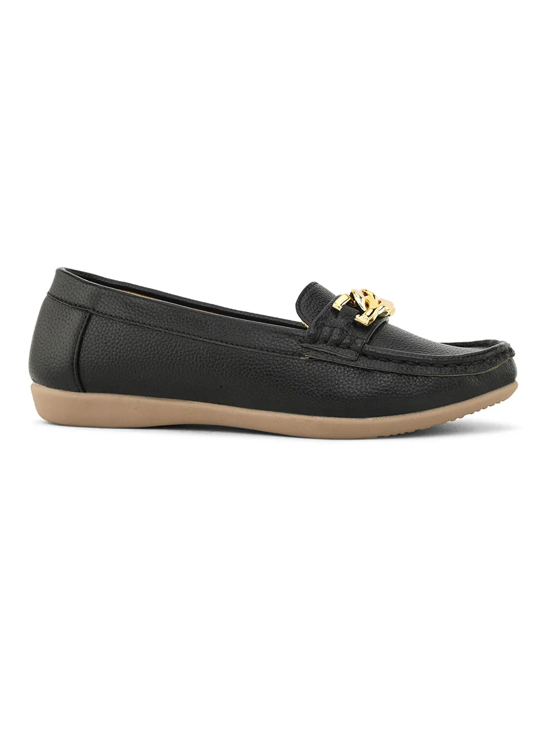 Comfortable ,Stylish & Fancy Chain Design Slip-On - Loafer