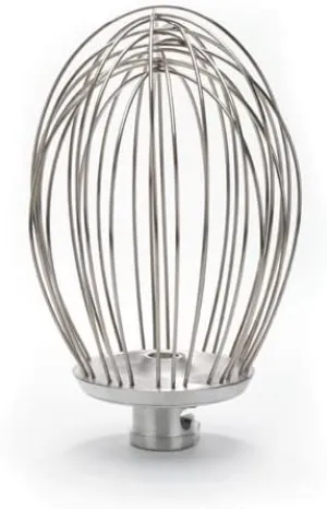 Commercial Stainless Steel Wire Whip for 60 Quart Mixing Bowls, Fits Select Hobart Mixers
