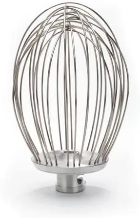 Commercial Stainless Steel Wire Whip for 80 Quart Mixing Bowls, Fits Select Hobart Mixers
