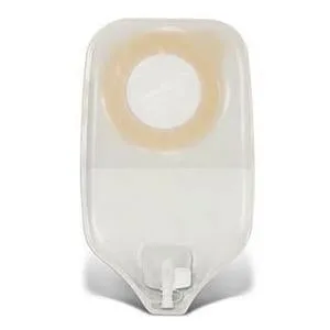 ConvaTec 405451 Esteem synergy Urostomy Standard Length, Transparent Pouch - Small stoma (Blue), Box of 10 pouches