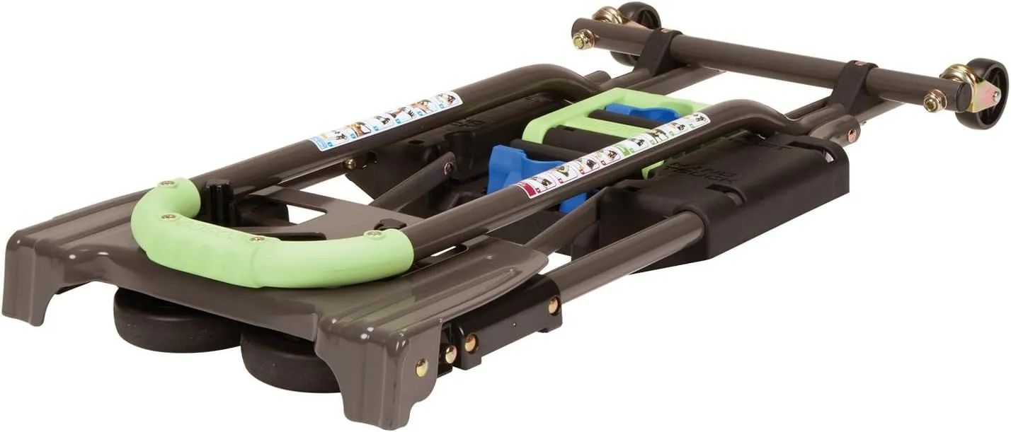 COSCO Shifter Multi-Position Folding Hand Truck and Cart, 300 lb. Weight Capacity, Green, 12222PBG1E