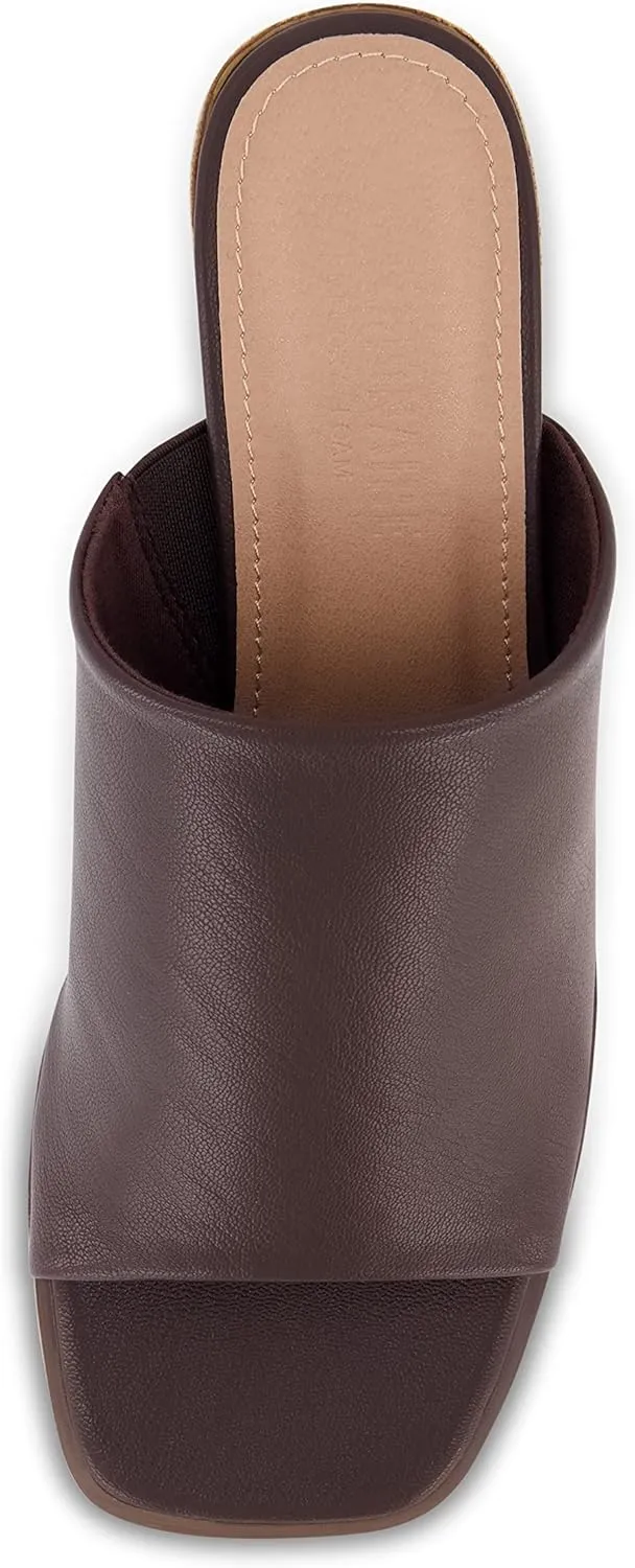 CUSHIONAIRE Women's Olympia one band dress sandal  Memory Foam, Wide Widths Available