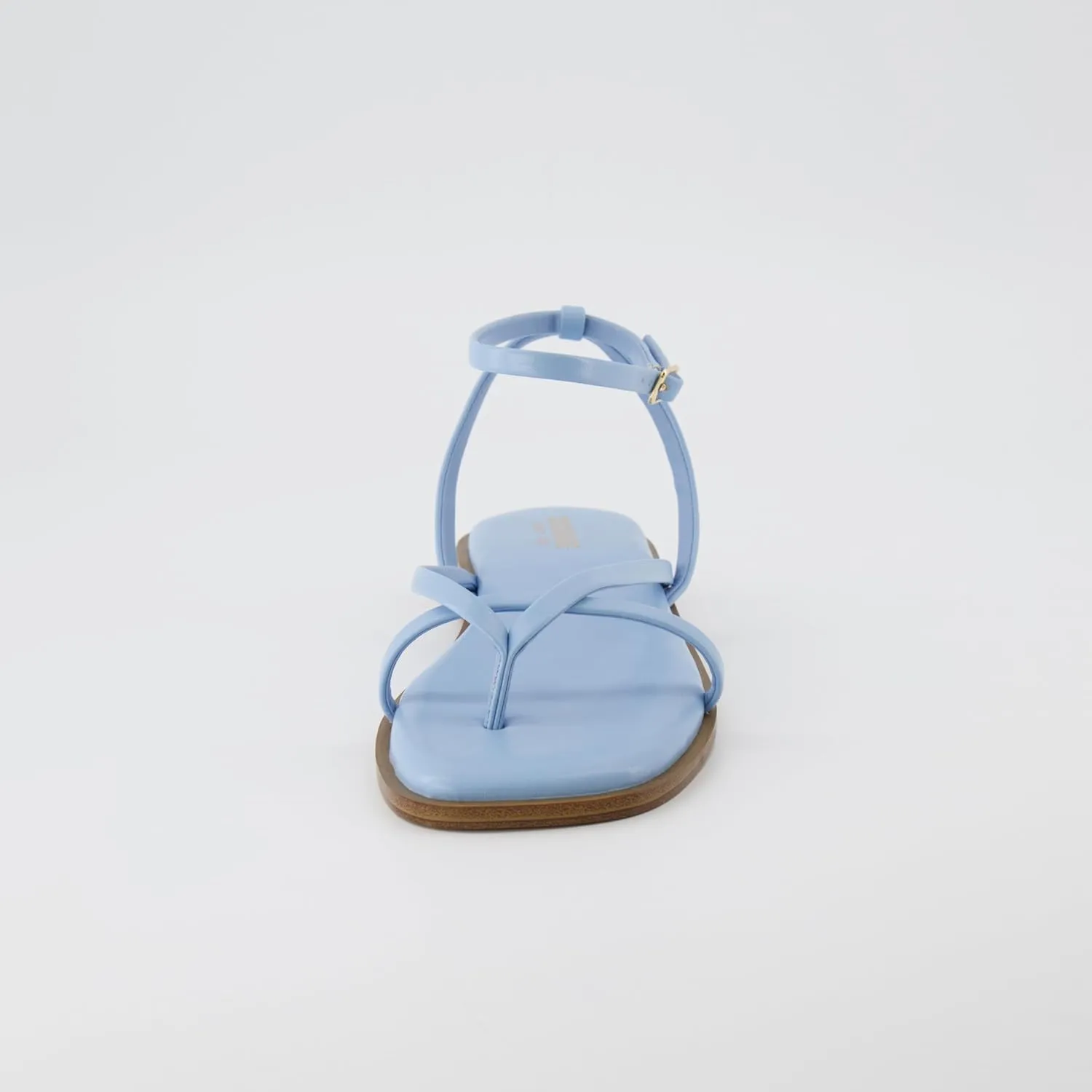 CUSHIONAIRE Women's Vida strappy flat sandal  Memory Foam and Wide Widths Available