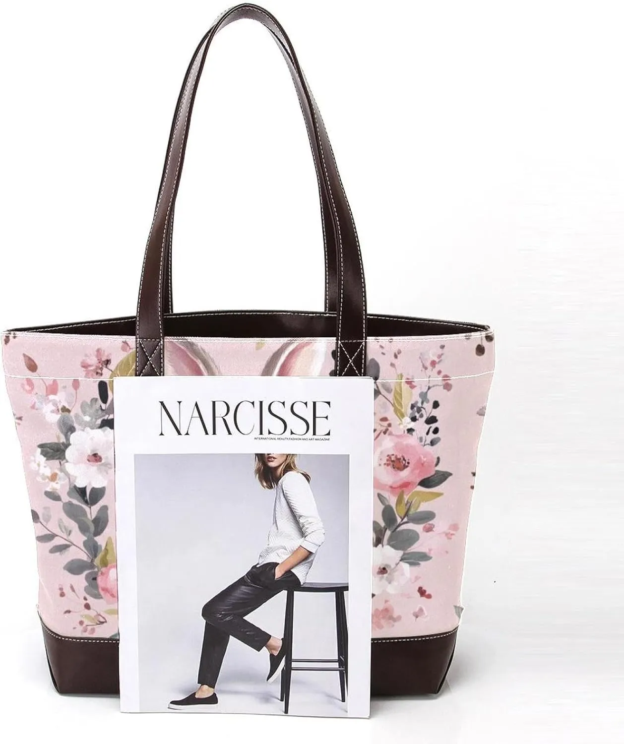 Cute Easter Bunny-1 Tote Bags Durable Leather Canvas Purses and Handbags for Women Top Handle Shoulder Satchel Hobo Bags