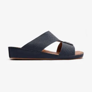 DESIGNER PITONE VENEZIANO ARABIC SANDALS NAVY