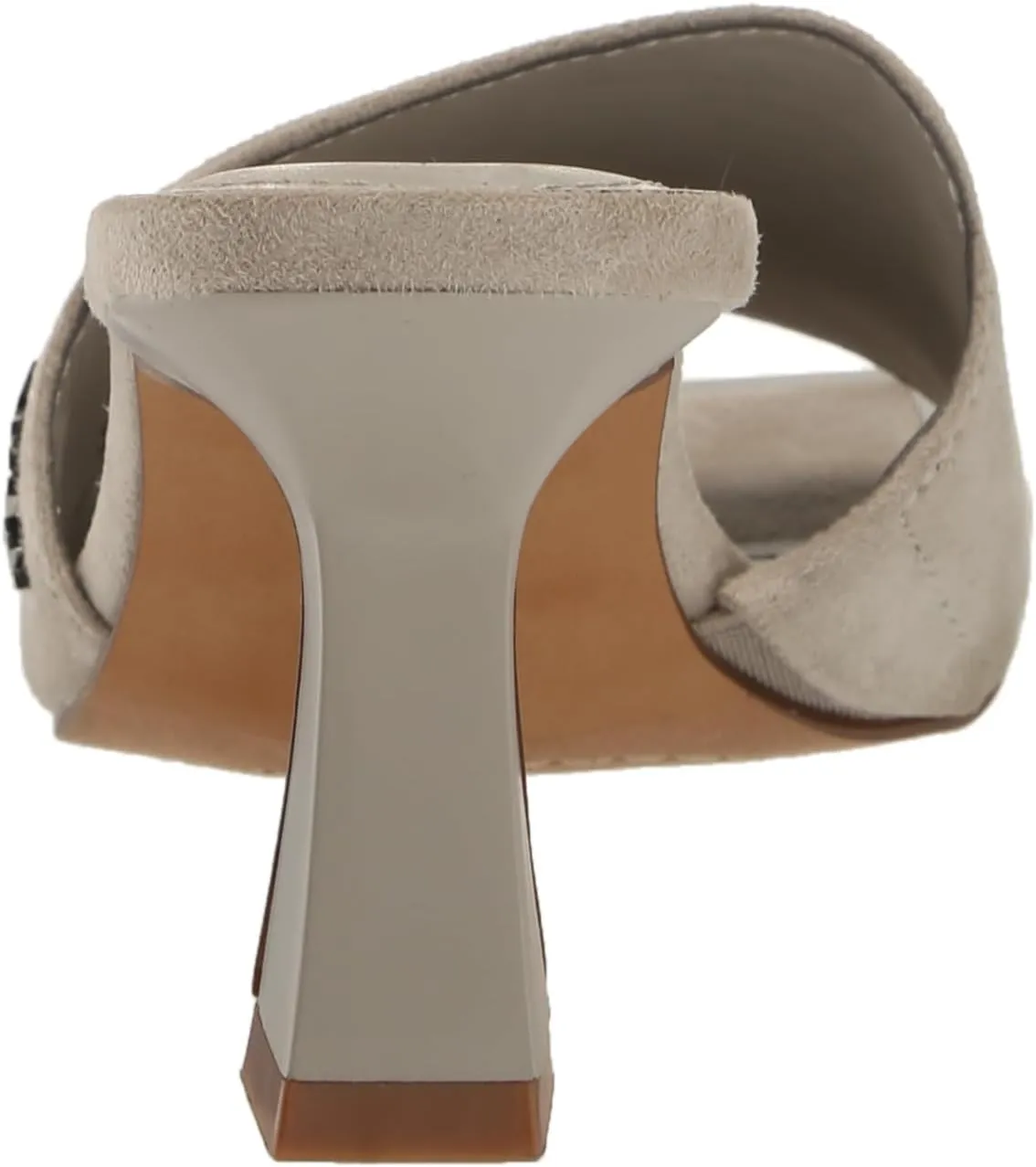 DKNY Women's Block Heel Square Toe Kailyn-Sandal Mule Heeled