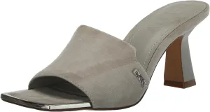 DKNY Women's Block Heel Square Toe Kailyn-Sandal Mule Heeled