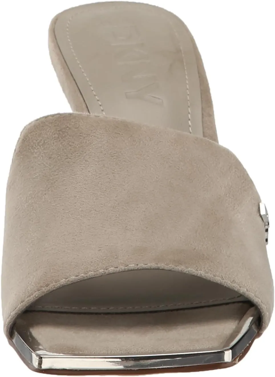 DKNY Women's Block Heel Square Toe Kailyn-Sandal Mule Heeled