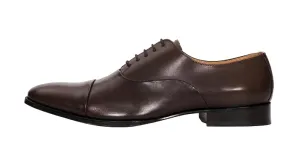 Don't miss it Toe Pair Pure Up Brown Shoes Leather Lace Cap Clean-lined Shoes Dress Men's Kings Of Nuts