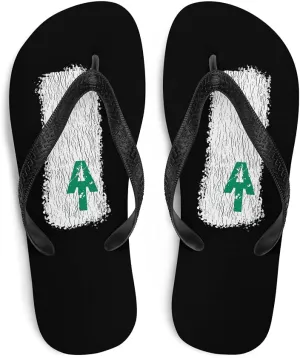 Dressed Up Mule Appalachian Trail Flip Flops - at White Blaze Unisex Mens Womens Flip Flops for Beach Pool Shower
