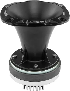 DS18 PRO-DKH1 Compression Driver with Aluminum Horn - 2", 640W Max Power, 8 Ohms, 2" KSV & Flat Wire Voice Coil - No Other Compression Driver Can Compare (Single)