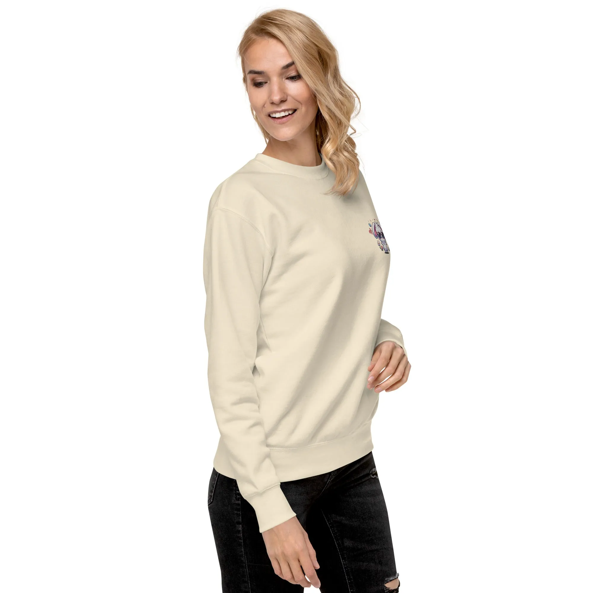 Easter Bunny Embroidered Sweatshirt