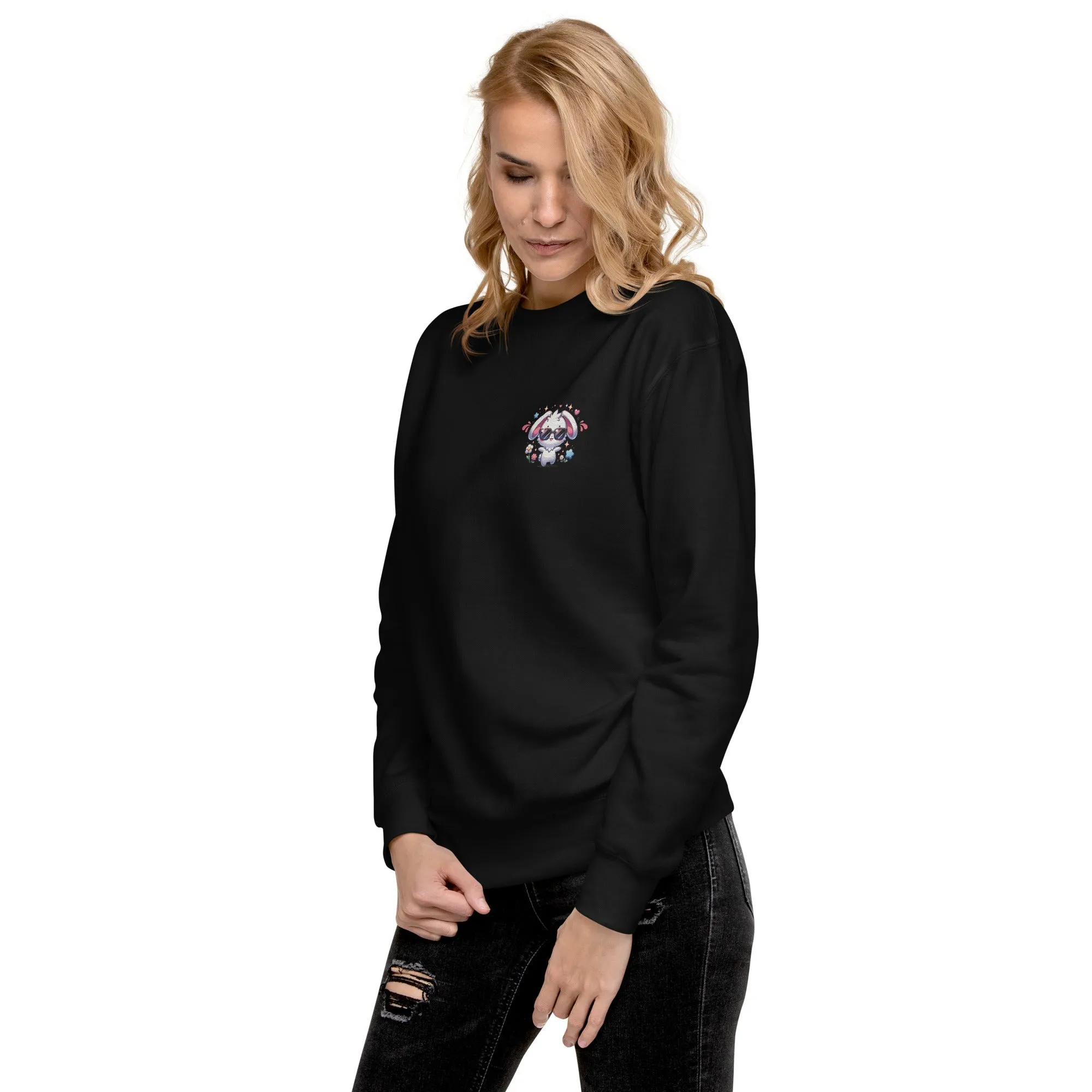 Easter Bunny Embroidered Sweatshirt