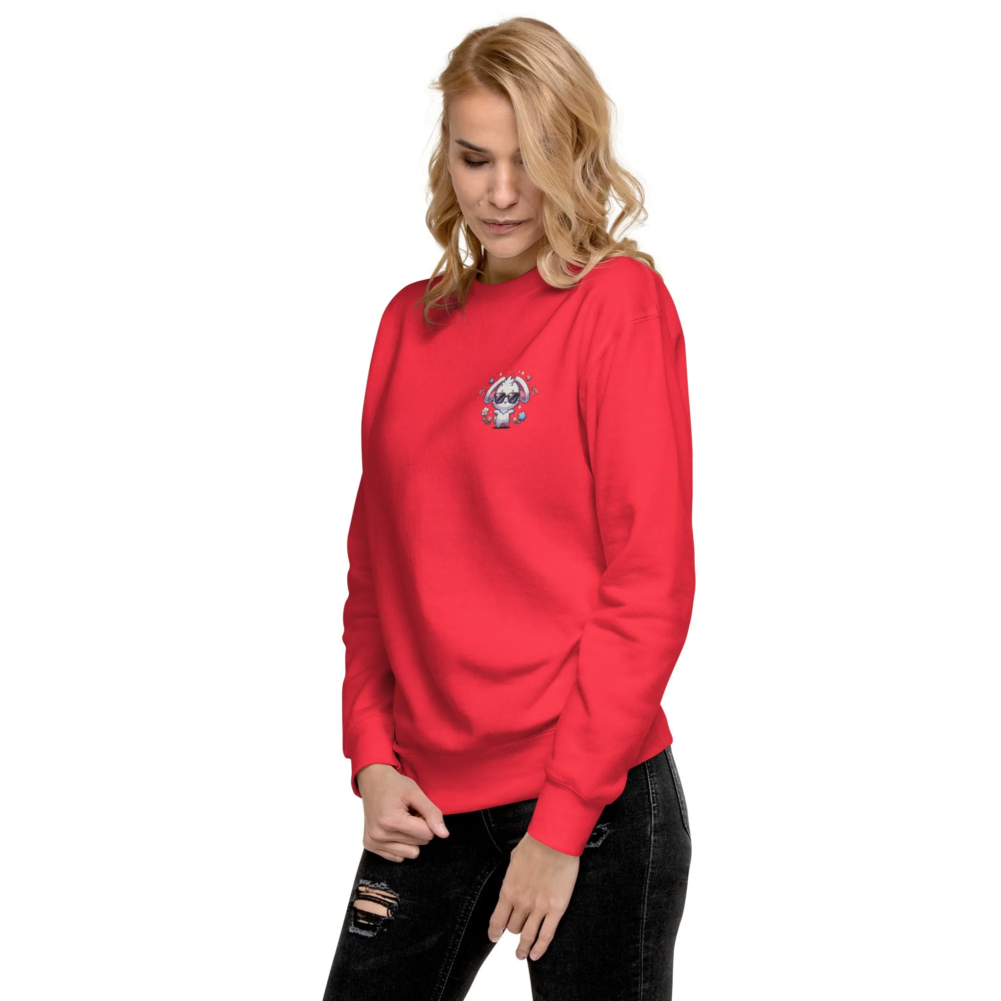 Easter Bunny Embroidered Sweatshirt