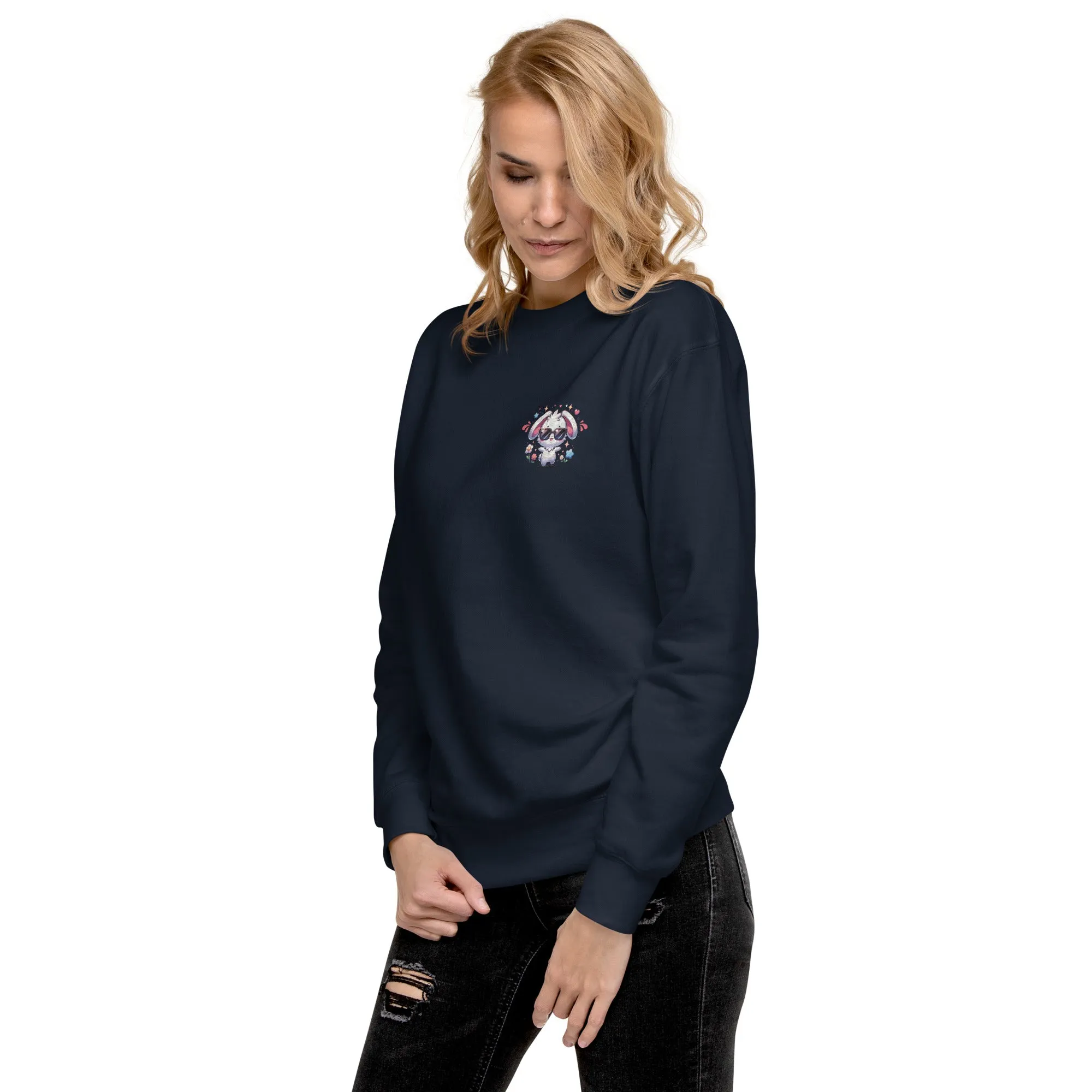 Easter Bunny Embroidered Sweatshirt