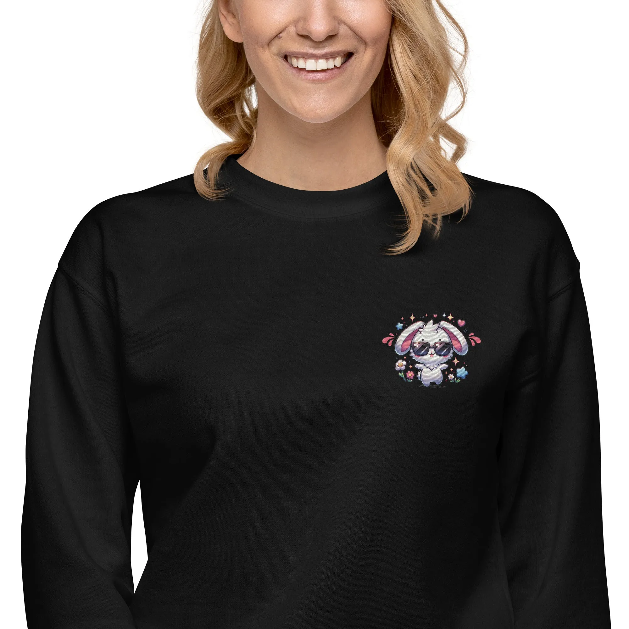 Easter Bunny Embroidered Sweatshirt