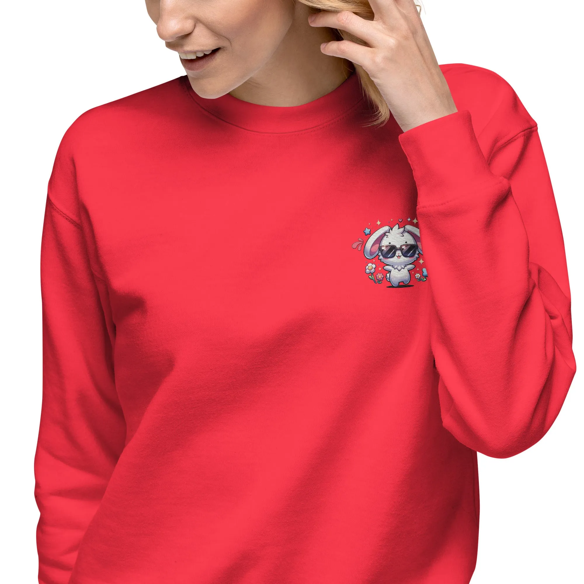 Easter Bunny Embroidered Sweatshirt