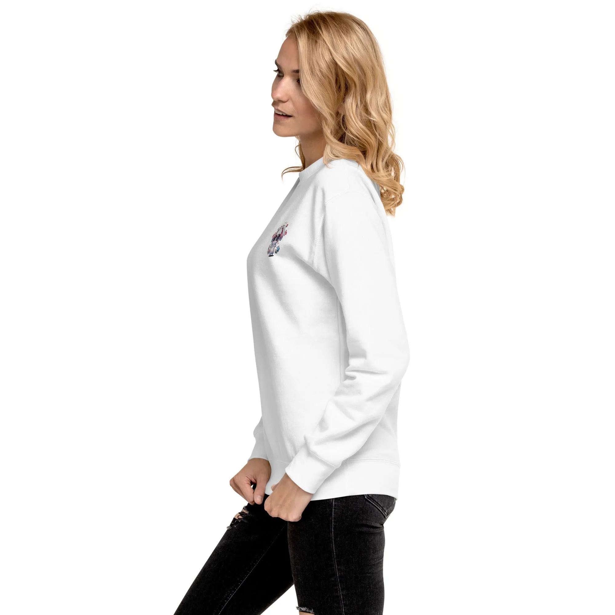 Easter Bunny Embroidered Sweatshirt