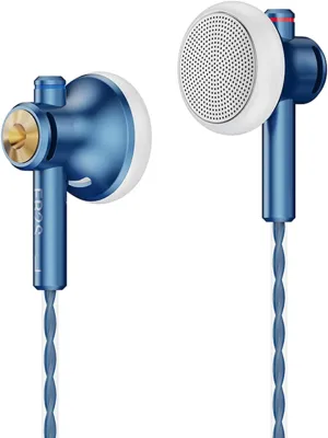 EB2S Pro Flat Head Earbuds, Wired Earbuds in-Ear Headphones,Noise Isolation Corded for 3.5mm/4.4mm Jack Ear Buds Galaxy S7 Edge,Galaxy S23 Ultra, Xiaomi Mi A3 Audiophile (3.5mm no Mic)