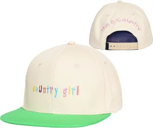 EDTREK Elite Youth Country Hat for Big Kids - Boys Snapback Hat with Flat Brim