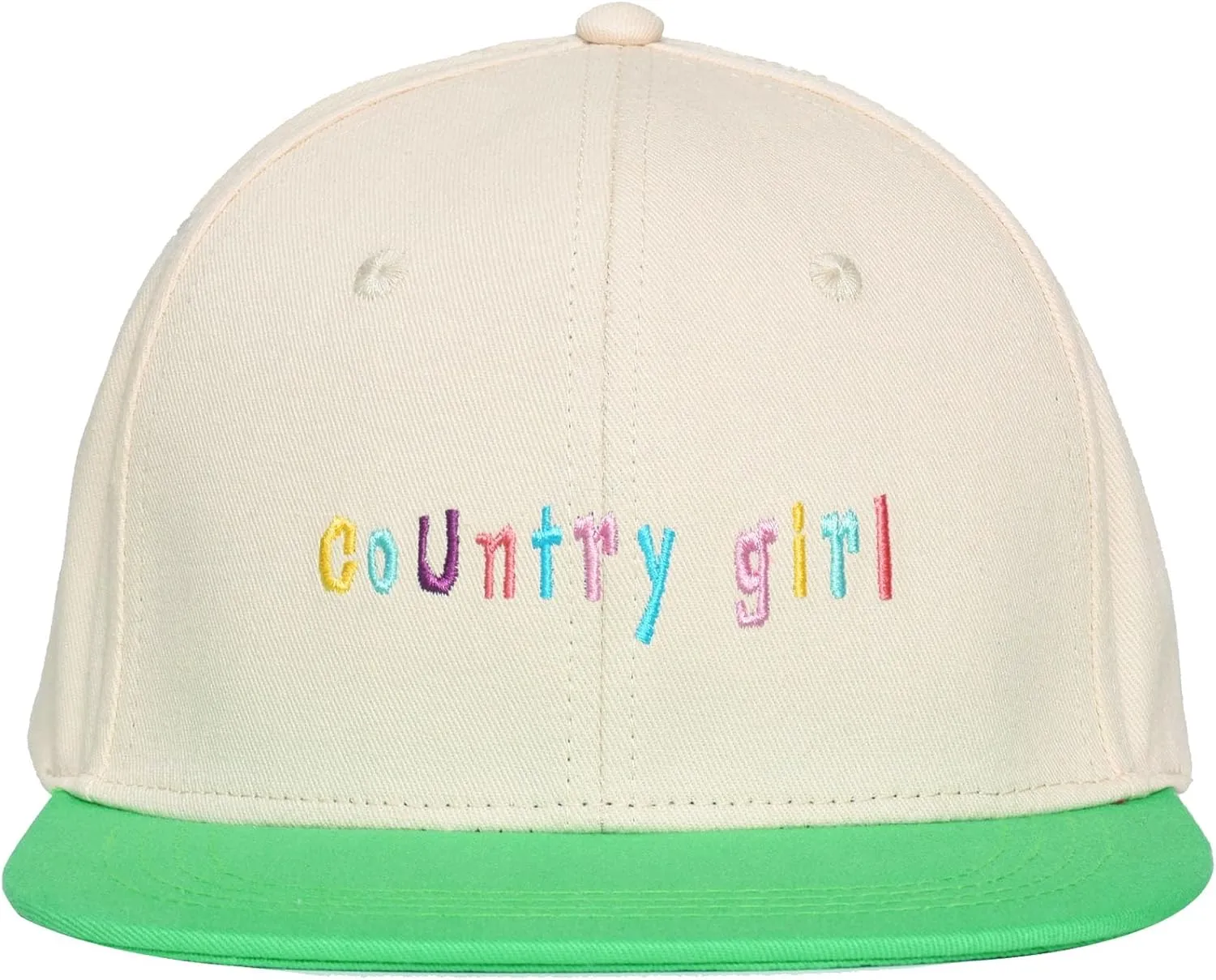EDTREK Elite Youth Country Hat for Big Kids - Boys Snapback Hat with Flat Brim