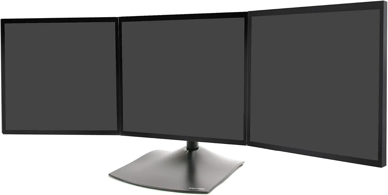 Ergotron – DS100 Triple Monitor Stand for Desk, Three Monitor VESA Mount – for 3 Monitors Up to 21 Inches, 0 to 31 lbs Each