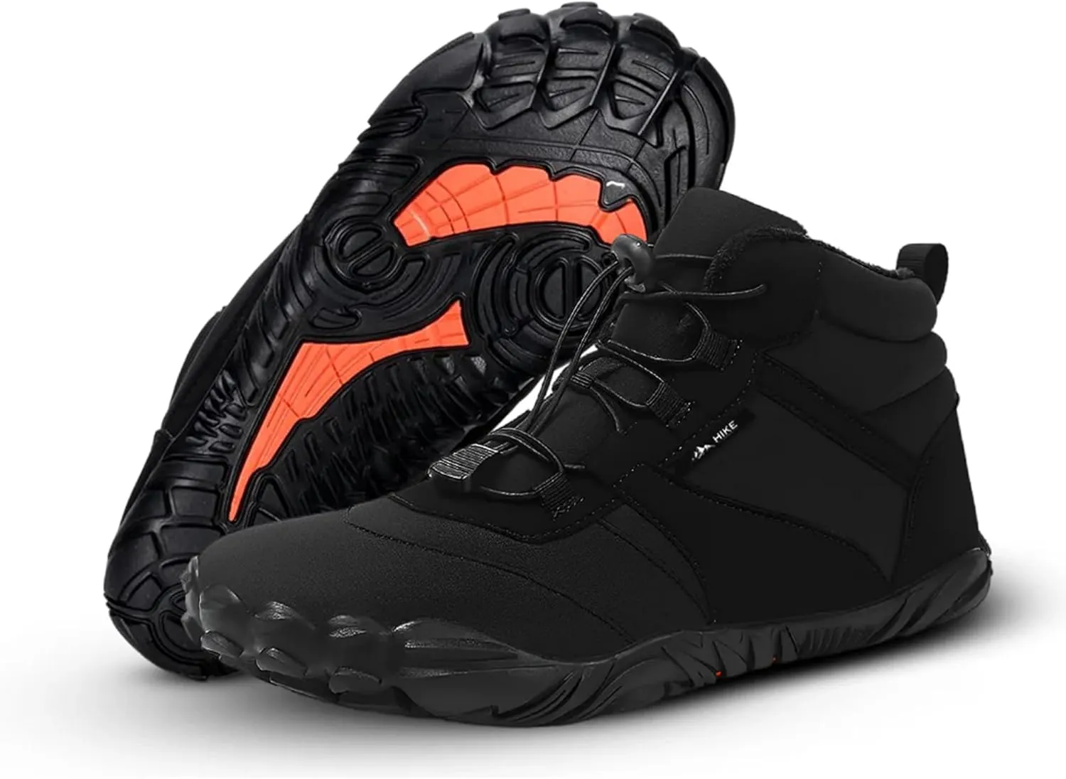 Evian Master HF- Non Slip Water Resistant Winter Barefoot Boot, Wide Toe Box Walking, Hiking Shoes for Women Men Unisex