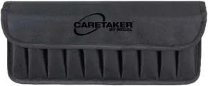 (Firearm Safety Devices) – FSDC Caretaker 10 Magazine Storage Pouch for Single-Stack Magazines – Water-Resistant and Durable – Black – ‎13" x 5.5" x 2"