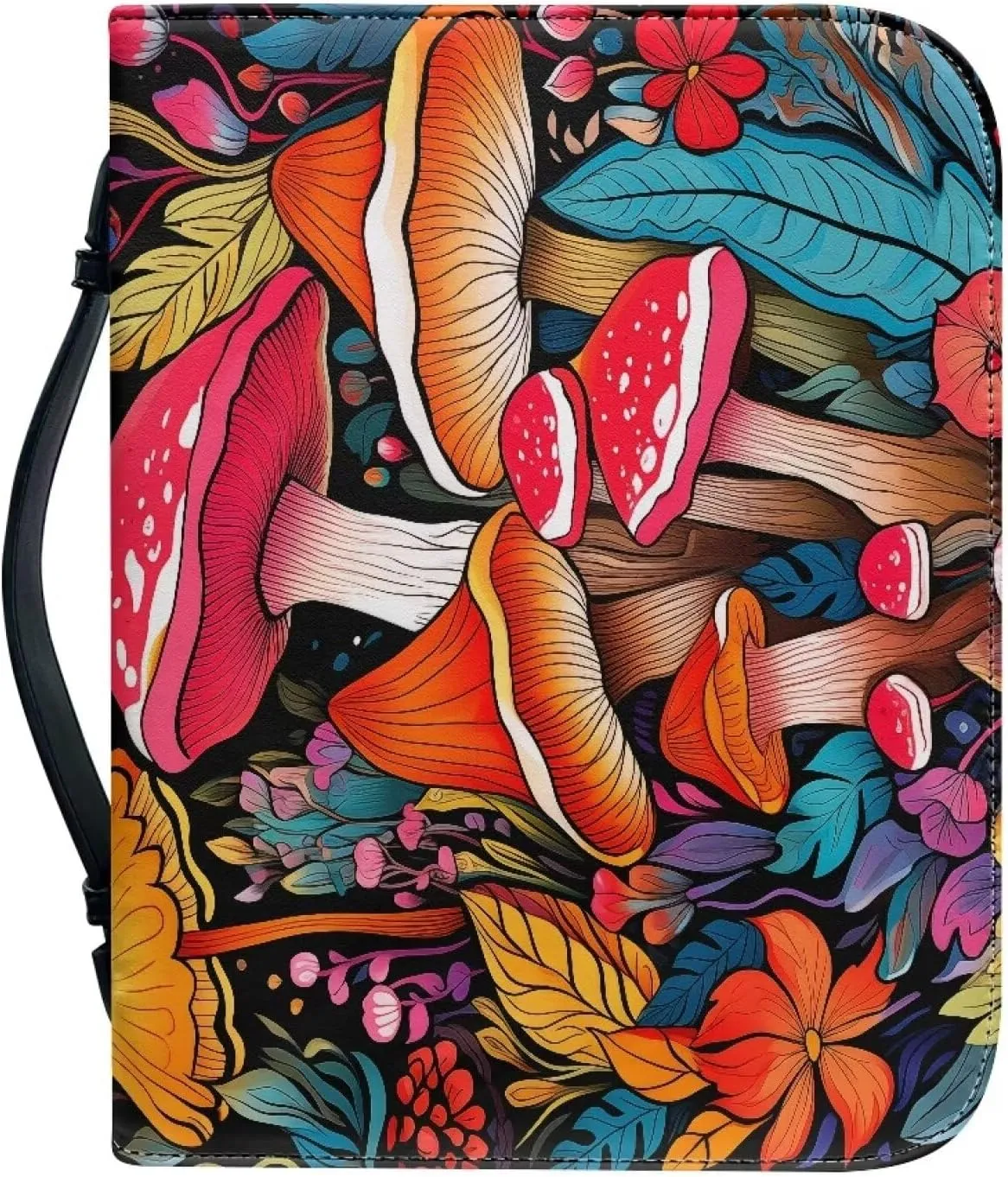 Flashideas Fashion Portable Leather Bible Covers for Women Durable Carrying Bible Accessories