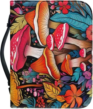 Flashideas Fashion Portable Leather Bible Covers for Women Durable Carrying Bible Accessories