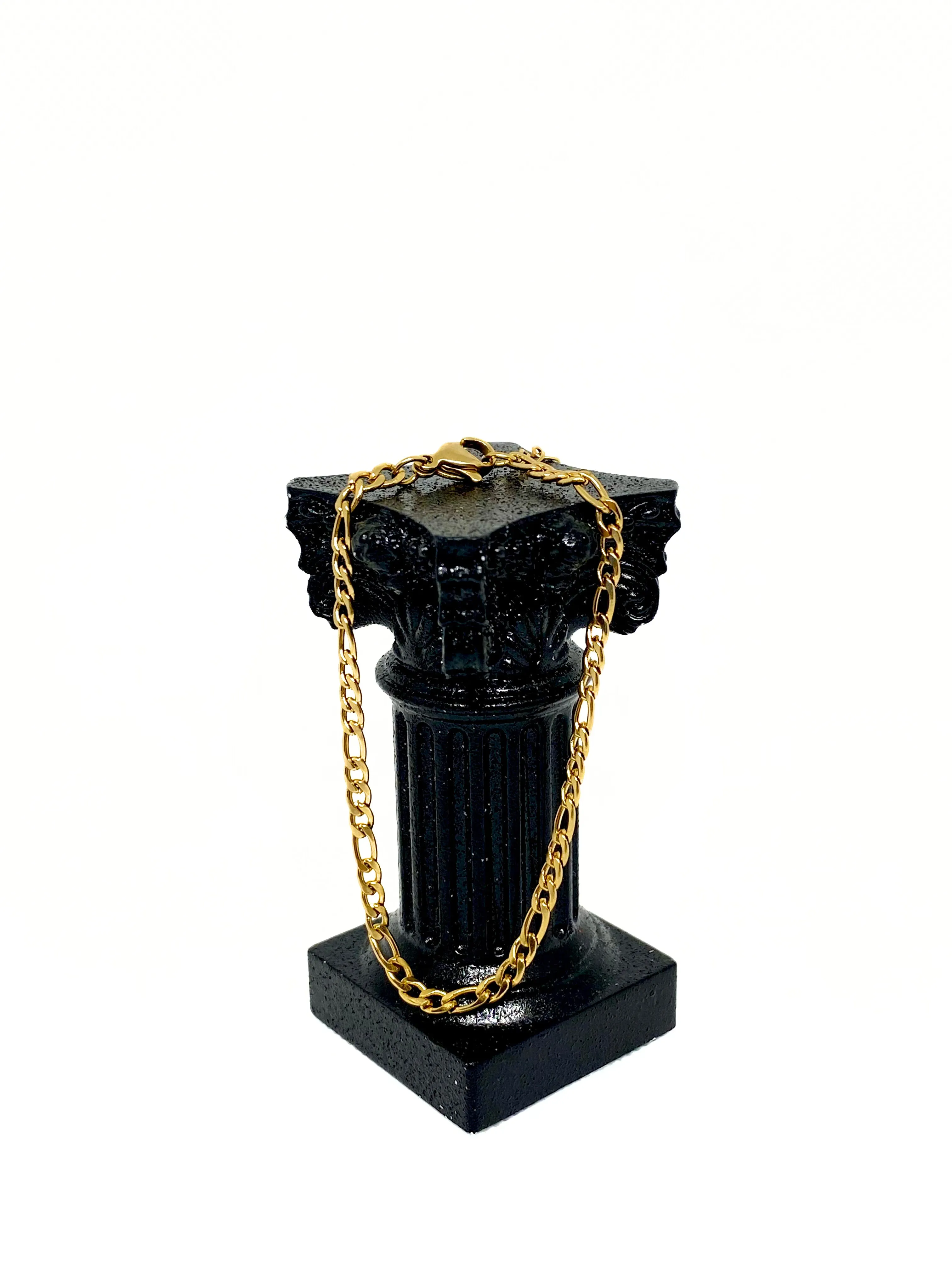 Flat Curb Chain Bracelet
