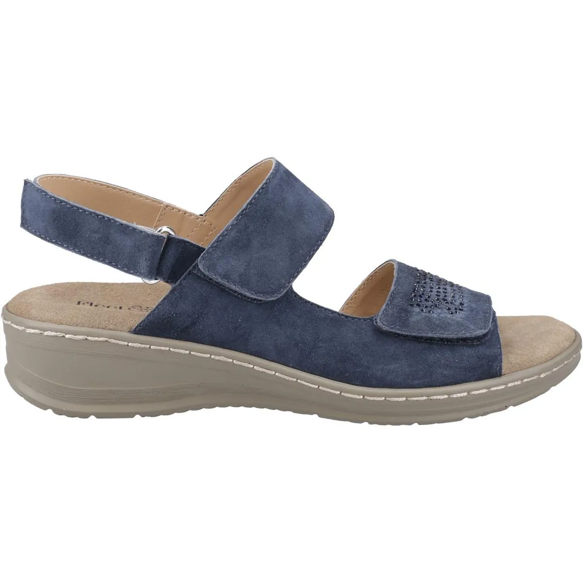 Fleet & Foster Bernice Sandal Navy