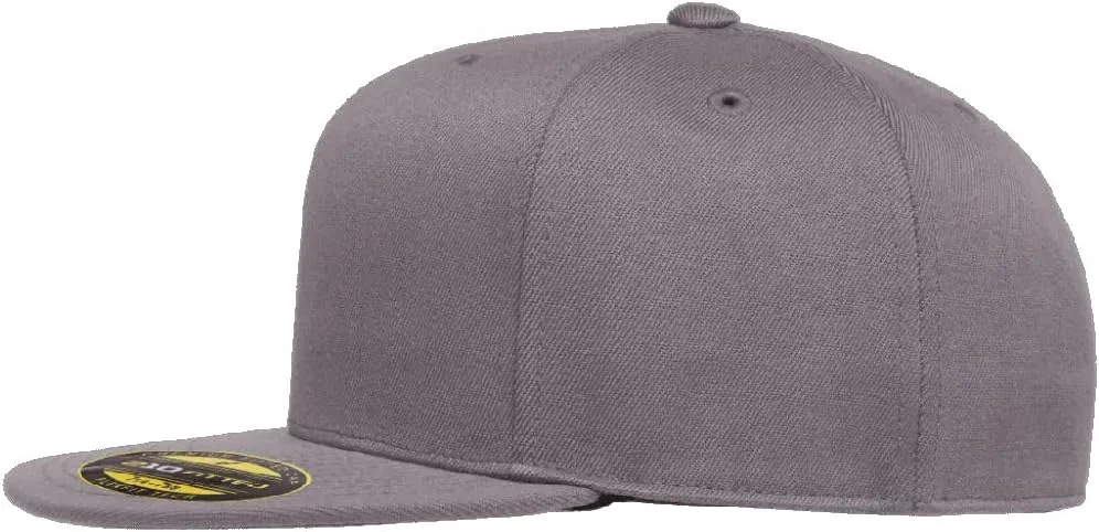 Flexfit 210 Premium Fitted Wool Blend Fabric Pro Baseball On-Field Style Cap | Bulk Pack Available