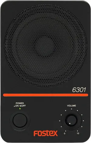 Fostex 6301NX - 4" Active Monitor Speaker 20W D-Class (Single)
